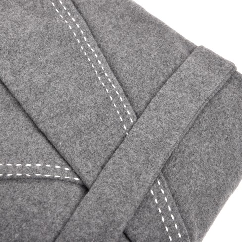 Giacca da camera uomo in cotone cimato Fascino 7215 Grigio