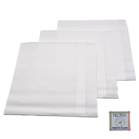 Fazzoletti Da Uomo In Cotone - Set Da 12, 43x43 Cm, Nero, Elegante E Versatile - Foto 11