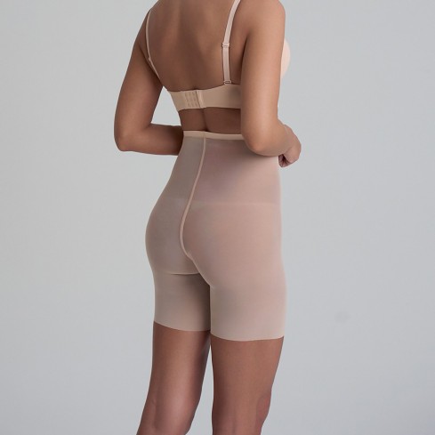 Guaina a pantaloncino modellante tulle semitrasparente Bye bra FTHWS