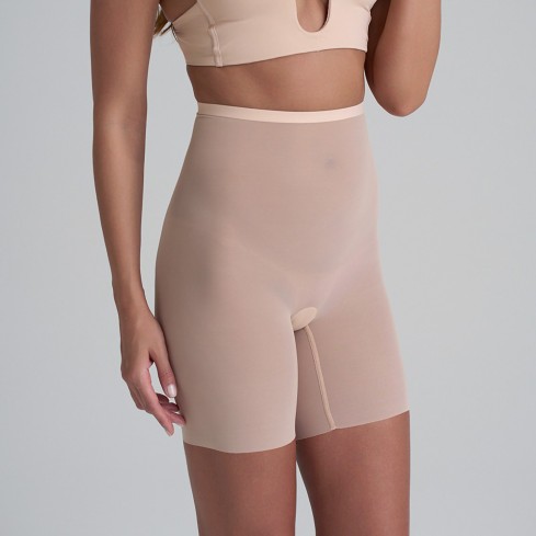Guaina a pantaloncino modellante tulle semitrasparente Bye bra FTHWS