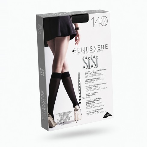 Gambaletto Sisi 140 a compressione graduata forte 