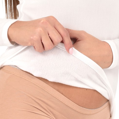 Maglia termica micropile intimo caldo manica lunga Gladys