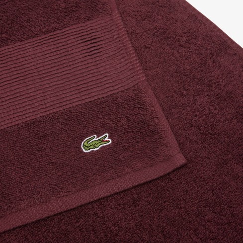Asciugamano in spugna di cotone Lacoste Llecroco 50x100