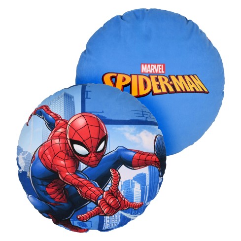 Cuscino Spiderman tondo cameretta Marvel ufficiale
