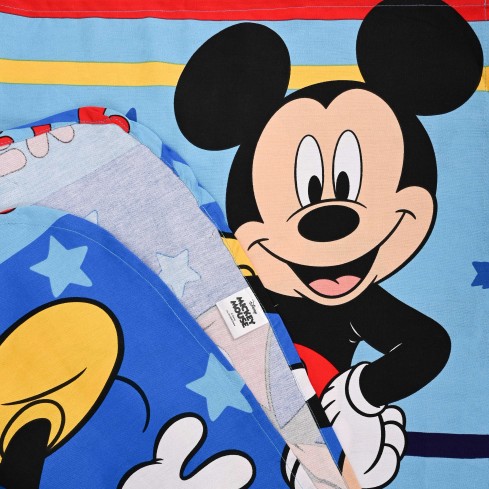 Copriletto cameretta cotone Mickey Mouse Topolino Disney