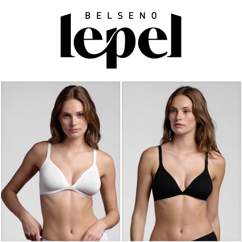 Reggiseno triangolo Lepel Jennie senza ferretto cotone