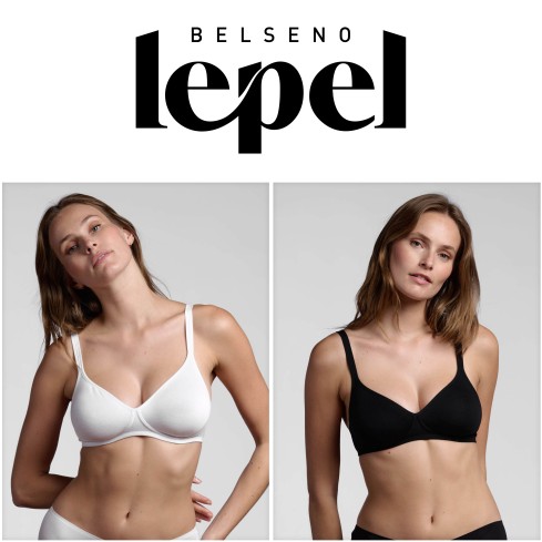 Reggiseno preformato senza ferretto Lepel Karen cotone