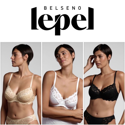Reggiseno belseno Lepel 251 coppa C e D con ferretto