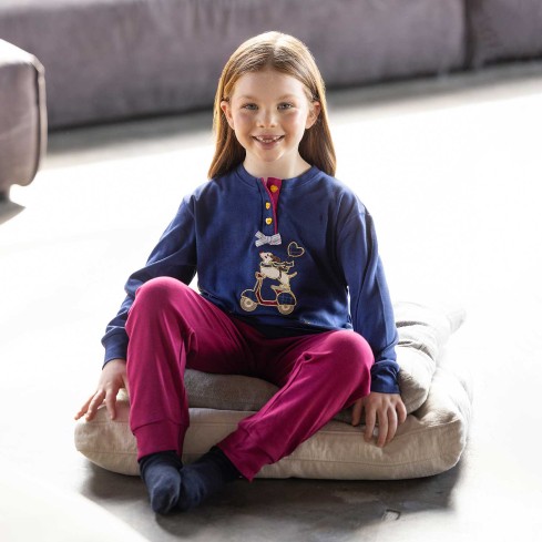 Pigiama bimba 100% caldo cotone Irge IKI500