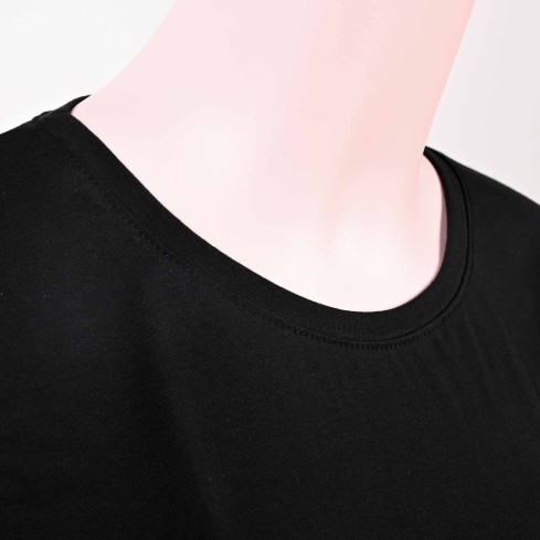 Maglia donna in cotone bielastico garzato Rossoporpora MGD200F