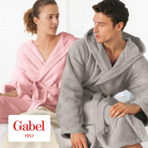 Accappatoio Gabel spugna 100% cotone 380 gr/mq