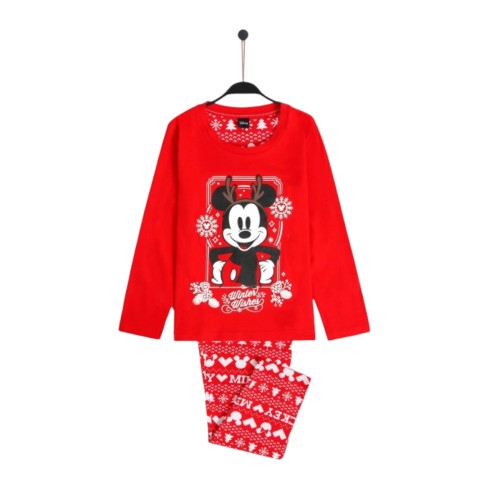 Pigiama Bimbo natalizio in caldo cotone Disney 56490