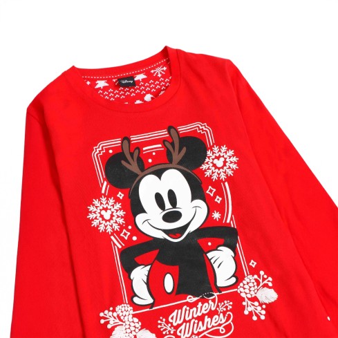 Pigiama Bimbo natalizio in caldo cotone Disney 56490