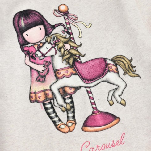 Pigiama bimba Santoro caldo cotone 62409 cuoricini