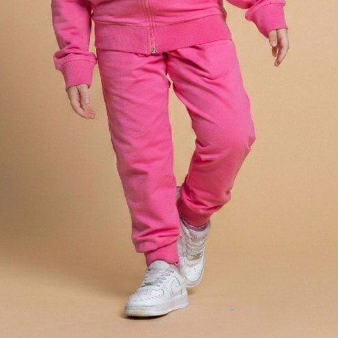 Pantaloni tuta per bimbi cotone leggero Biancaluna 26B39402