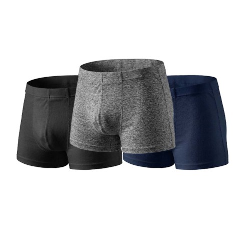 Boxer uomo cotone bielastico Bluintimo 1868 - 3 pezzi