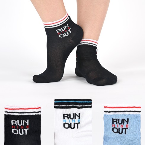 Calzini bimbo assortiti filo di Scozia Bluintimo 304 Set 3 paia