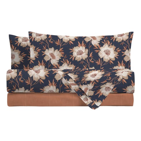 Completo letto cotone fantasia floreale Di Maestro Lynette