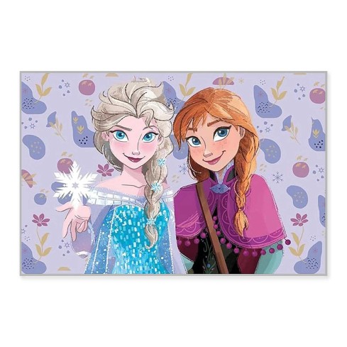 Tappeto antiscivolo Frozen Disney 80x120cm
