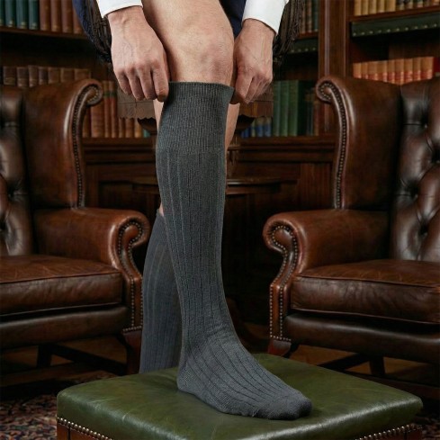 Calze uomo lunghe Dublo coste 335S - 3 paia