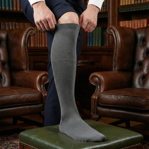 Calze uomo lunghe Dublo 339S lisce 3 paia