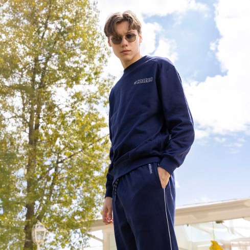 Tuta El Charro sportiva felpata uomo GCM215