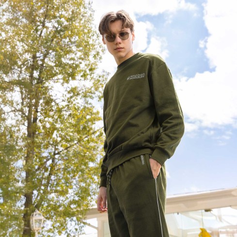 Tuta El Charro sportiva felpata uomo GCM215