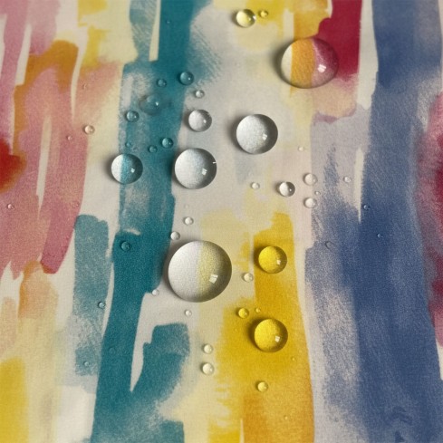 Tovaglia antimacchia fantasia acquerello Enrico Coveri