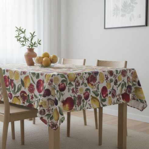 Tovaglie antimacchia fantasia ortaggi Enrico Coveri