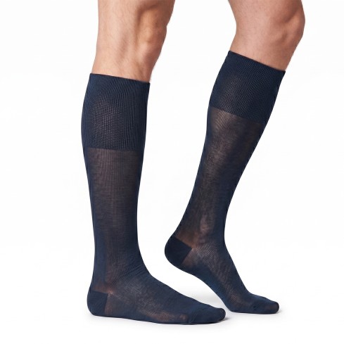 Calza lunga uomo filo di scozia rasato Futura - 6 paia