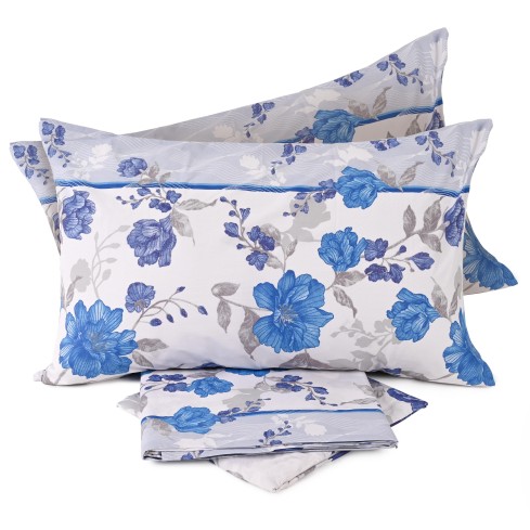 Completo letto lenzuola Laura Biagiotti 100% cotone percalle Helicona