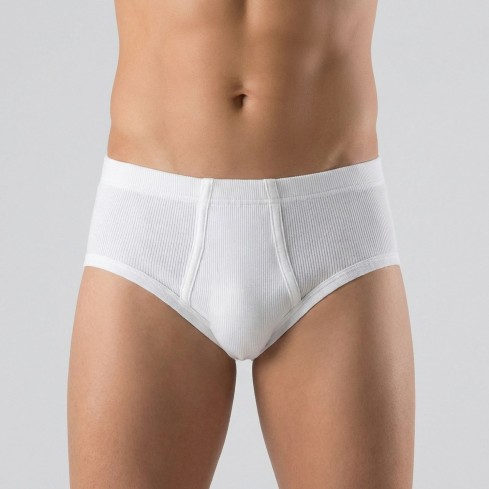 0 Slip uomo mutande Henri 117 cotone con apertura 6 pezzi 
