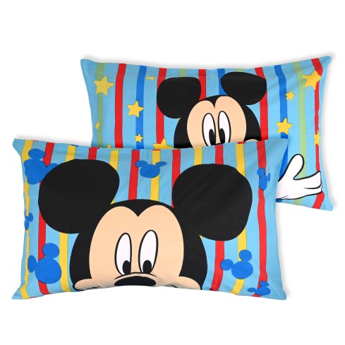 Federe Mickey Mouse in cotone Disney 2 pezzi