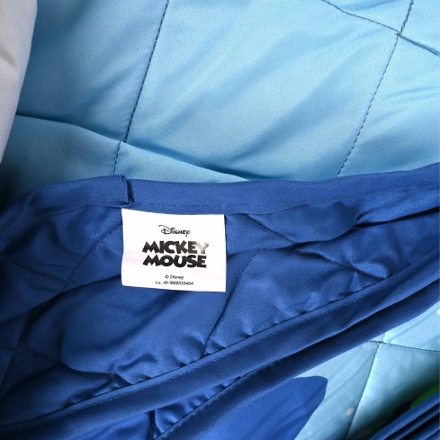 Copriletto trapunta a una piazza Disney Mickey Mouse 