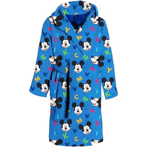 Accappatoio bimbo in spugna 100% cotone Mickey Mouse Disney