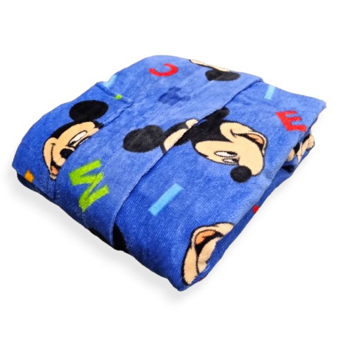 Accappatoio bimbo in spugna 100% cotone Mickey Mouse Disney