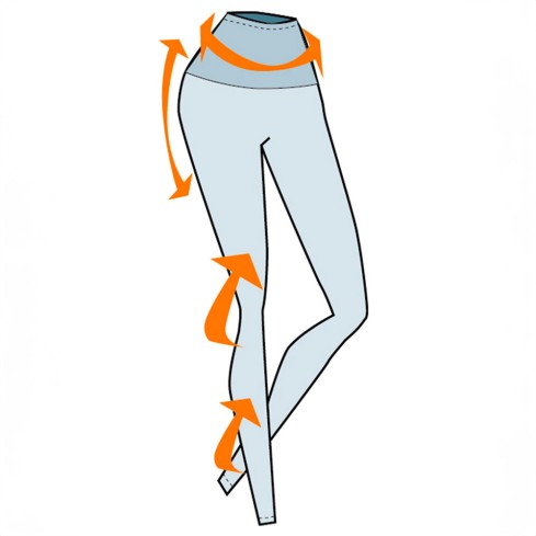Leggings pancia piatta Intimidea 610223