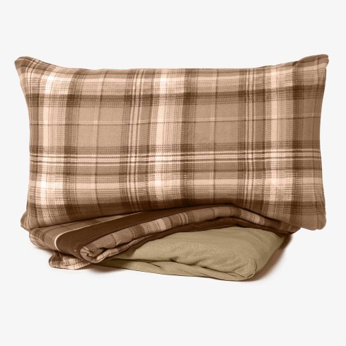 Completo letto in pile tartan Irge ICL scozia