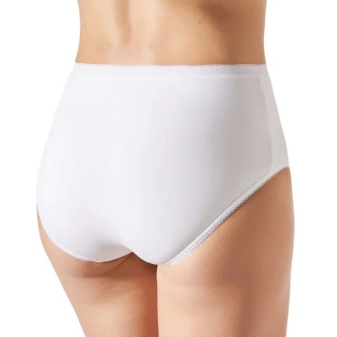 Slip midi con tassello 100% spugna di cotone Janira esencial - 2 pezzi