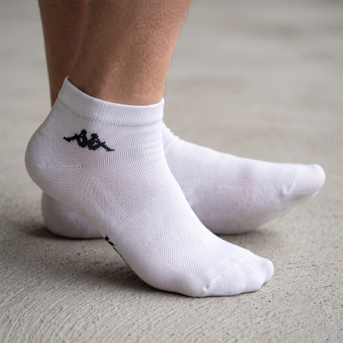 Calze corte unisex in cotone leggero Kappa K005 - 3 paia