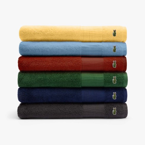 Telo doccia Lacoste L Lecroco 100% cotone 100x150