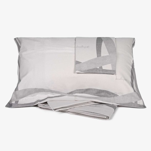 Lenzuola matrimoniali flanella di puro cotone Laura Biagiotti Thaila