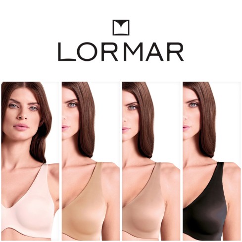 Reggiseno donna con ferretto e coppe estraibili Lormar Ultra Vela 01431