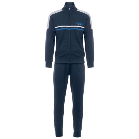 Tuta Uomo felpa full zip Cotone garzato primaverile Lotto LA1075 