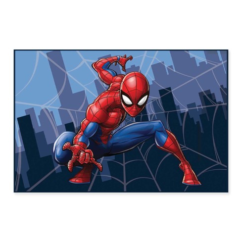 Tappeto antiscivolo Spiderman Marvel 80x120cm