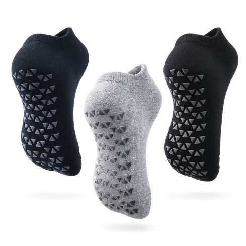 Calze donna pilates caldo cotone antiscivolo Meritex 991- 3 paia