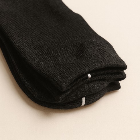 Calze donna Cashmere altezza midi Meritex 6 paia nere 440