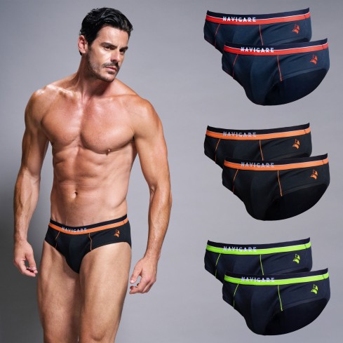 Slip uomo assortito cotone Navigare 21407Z 6 pezzi