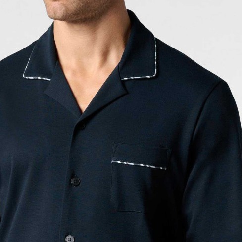 Pigiama uomo maglia aperta caldo cotone Perofil VPRT93211