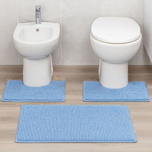 Parure tappeti bagno antiscivolo Preziosa